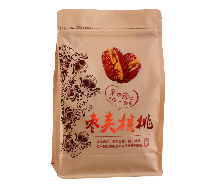 纸塑复合袋—八边封纸塑核桃袋